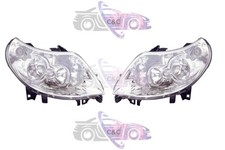 COPPIA FARI FANALE PROIETTORE DX+SX H7-H1 PRED REG ELETT FIAT DUCATO 06>10