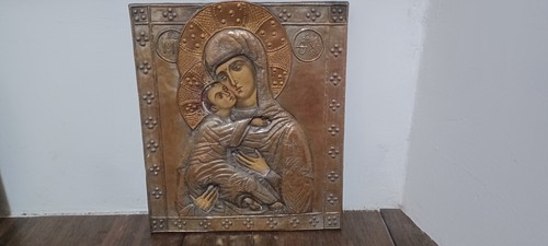 Icona russa antica - icona, madre