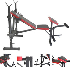 Panca Multifunzione Palestra Casa Addominali Pettorali Glutei Polpacci Dip Stati