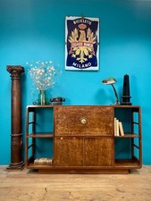 LIBRERIA ART DECO' CREDENZA JUGENDSTIL SIDEBOARD SCAFFALATURA MOBILE BAR ANNI 40