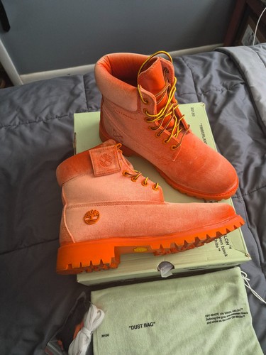 Timberland off white - off, velluto