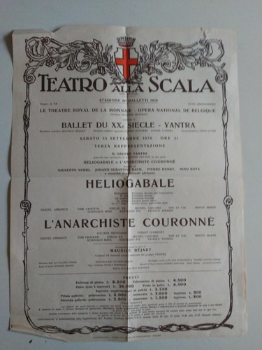 Locandina teatro alla - teatro,