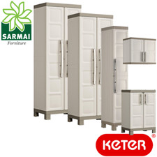 KETER EXCELLENCE armadietto armadio alto basso portascope porta scope plastica