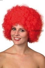 SALE RED Unisex Afro Crazy