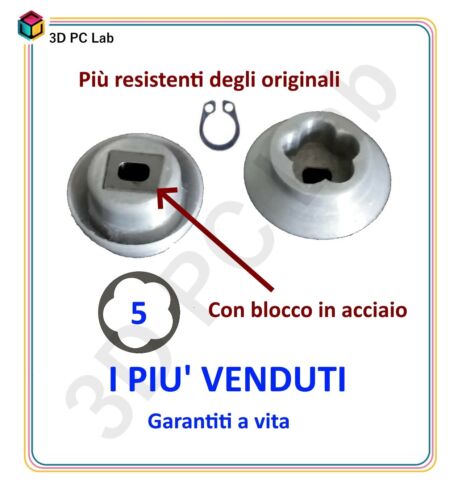 Ricambio giunto blocco acciaio - blocco,