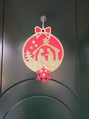 Fuori porta natalizio - fuori, natale