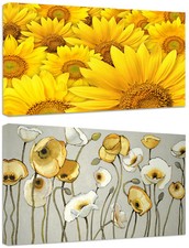 Quadri Moderni Fiori Gialli