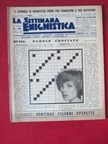 Settimana enigmistica 1435 - settimana,