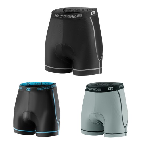 Rockbros pantaloncini ciclismo - pantaloncini,