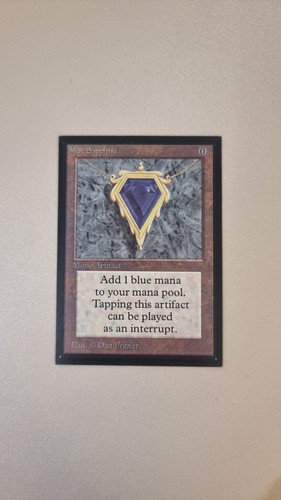 Mox sapphire mtg beta - sapphire,