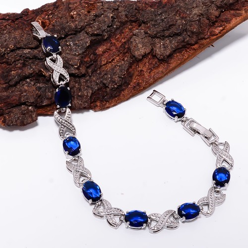 Zaffiro blu bracciale - blu,