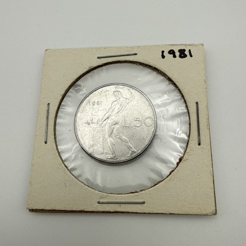 1981 italy lire coin - 1981,