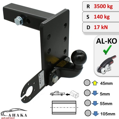 Gancio traino altezza - di, (altezza