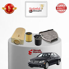 KIT TAGLIANDO 4 FILTRI MERCEDES CLASSE C 220 CDI W204 125KW 170CV 2008 ->