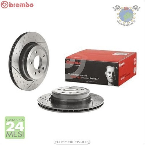 Kit coppia dischi freno - , brembo