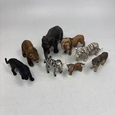 SCHLEICH GERMANY LOTTO 8 ANIMALI LEONE ELEFANTE PANTERA ORSO 2002 16 #11