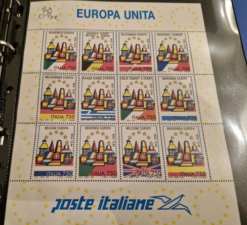 Italia 1993 europa unita - -,
