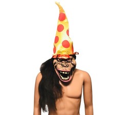 Mario Chiodo Studio Maschera Festa Animale Gorilla Scimmia Clown Circo Cappello Capelli Lunghi