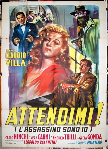 Manifesto film assassino - 4f,