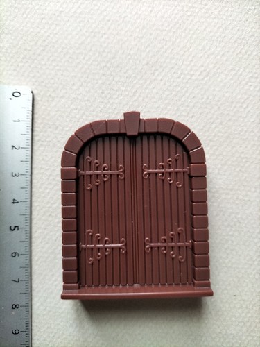 Double dungeon door - double, door/miniature