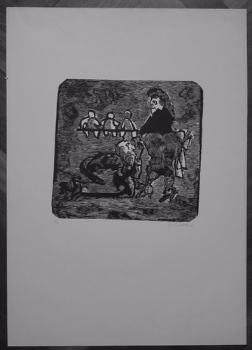 Mino maccari linoleografia - maccari,
