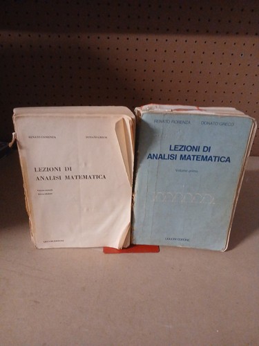 Lezioni analisi matematica - lezioni, di