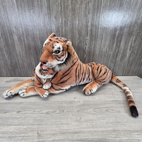 Grande peluche tigre - tigre, leccare