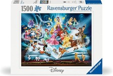 Ravensburger - Puzzle 1500 Pezzi Il Magico Libro Delle Fiabe Disney | Puzzl ZCLC