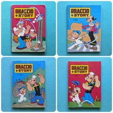 Lotto 4 Fumetti Braccio Di Ferro Story N. 89 + 91 + 95 + 101 - Bianconi Metro