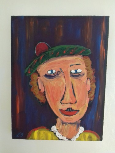 Dipinto olio ritratto - , di