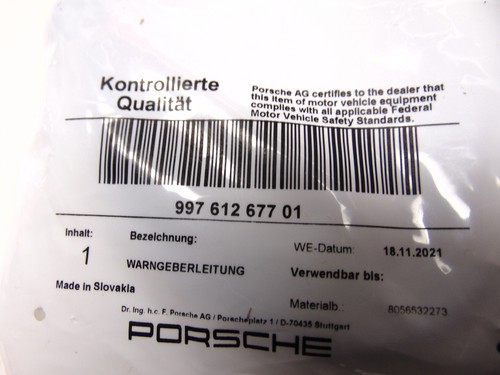 Nuovo originale porsche - originale, 996