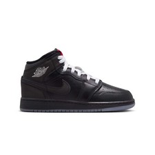 SCARPE NIKE AIR JORDAN 1 MID Black Metallic Reimagined GS HV5180 010 ORIGINALI
