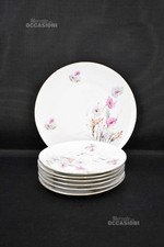Set Piatti Da Dolce Bavaria Floreali 6+1 Pezzi