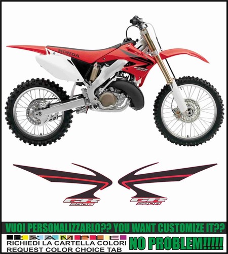 Adesivi cr250r 2007 kit - adesivi,