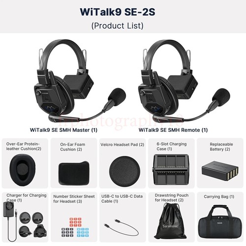 Saramonic witalk9 2 4g - witalk9, se