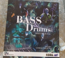 KORG sound disks "bass drum" for trinity pbs-tri pcm