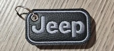 Portachiavi ricamato jeep - portachiavi,