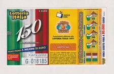 Italy Lottery Ticket - 2011 -