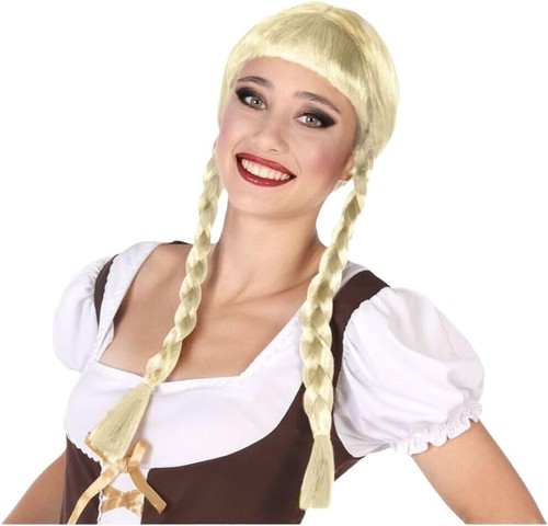 Parrucca bionda con - bionda,