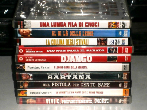 Spaghetti western lotto dvd - spaghetti,