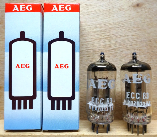 Coppia aeg ecc83 made - ecc83, |