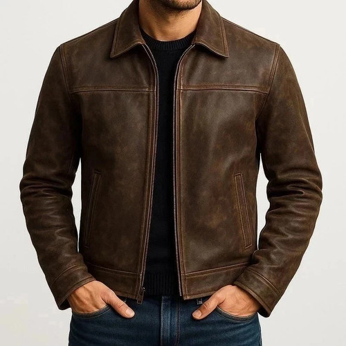 Giacca biker uomo vera moto