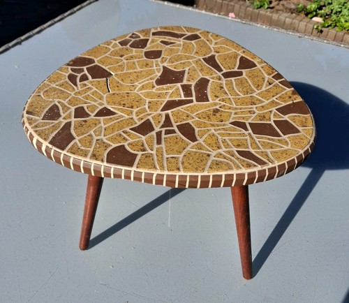 Sgabello vintage fiori con - sgabello, a