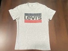 LEVI'S T-SHIRT RAGAZZO TAGLIA M COLORE GRIGIO
