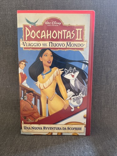 Vhs pocahontas viaggio nel - vhs,