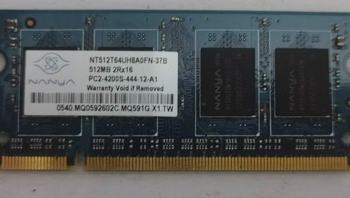 Nanya nt512t64uh8a0fn 37b - nanya, nt512t64uh8a0fn-37b
