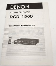 Denon DCD-1500 Stereo CD