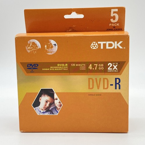 Dvd tdk vintage confezione - tdk,