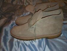 Clarks leather upper rubber sole