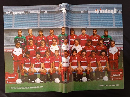 Poster squadra torino 1990 - squadra,